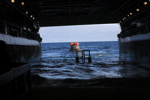 Artemis I Orion Recovery Operations