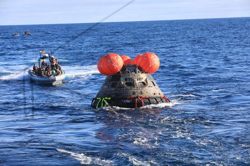 Artemis I Orion Recovery Operations