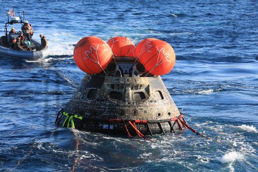 Artemis I Orion Recovery Operations