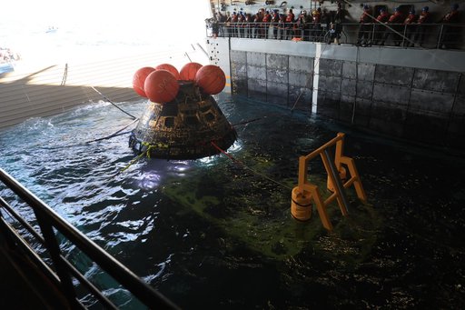 Artemis I Orion Recovery Operations