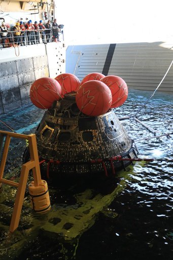 Artemis I Orion Recovery Operations