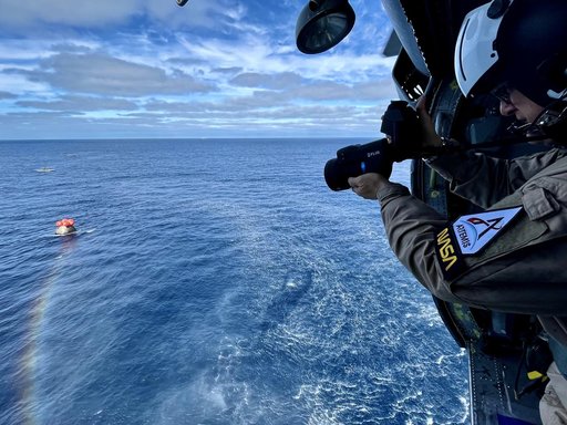 Artemis I Orion Recovery