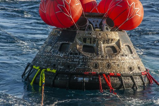 Artemis I Orion Recovery