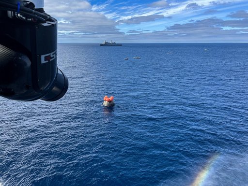 Artemis I Orion Recovery