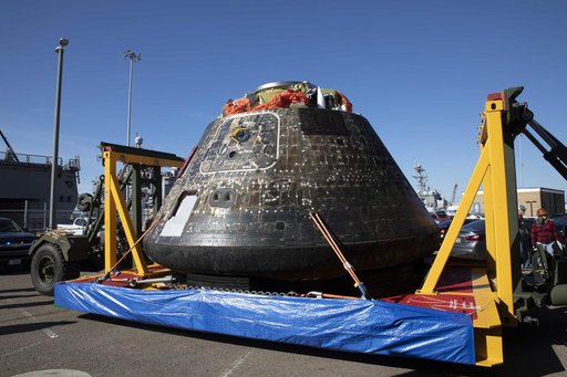 Orion Offload From USS Portland