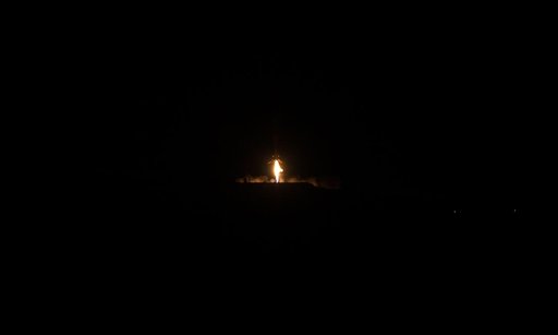 NASA/SpaceX SWOT - First Stage Booster Landing