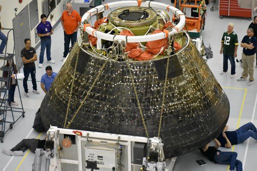 Artemis I Orion Heat Shield Inspections