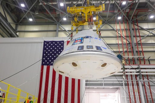 Boeing CFT Crew Module Mate to Service Module