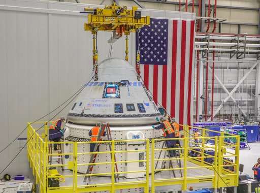Boeing CFT Crew Module Mate to Service Module