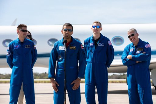 NASA/SpaceX Crew-6 Astronauts Arrival