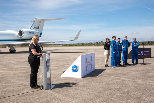 NASA/SpaceX Crew-6 Astronauts Arrival