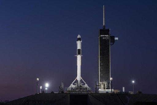 NASA/SpaceX Crew-6 Rollout for Launch