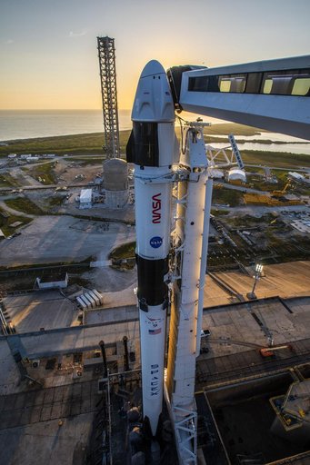 NASA/SpaceX Crew-6 Rollout for Launch