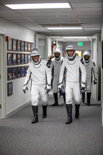 NASA/SpaceX Crew-6 Dry Dress Rehearsal
