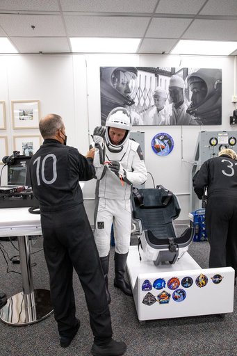 NASA’s SpaceX Crew-6 Launch - Astronauts Suit-Up and Walkout a