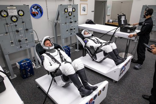 NASA’s SpaceX Crew-6 Launch - Astronauts Suit-Up and Walkout a