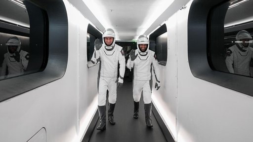 NASA’s SpaceX Crew-6 Launch - Astronauts Ingress at LC-39A