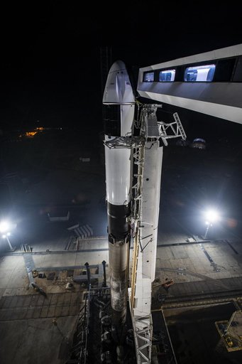 NASA/SpaceX CRS-27 Vertical at LC-39A