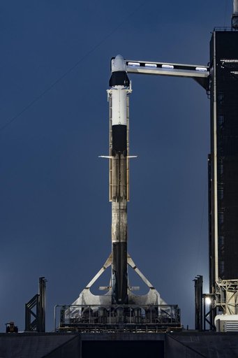 NASA/SpaceX CRS-27 Vertical at LC-39A