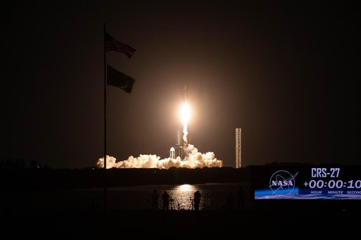 NASA/SpaceX CRS-27 Liftoff