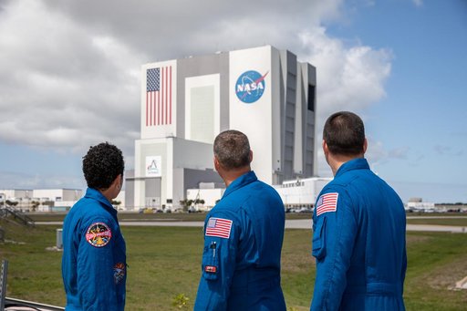 Crew-4 Astronauts Visit KSC