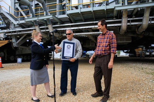 Crawler Transporter-2 Guinness World Record Event