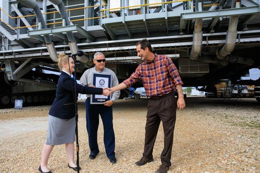 Crawler Transporter-2 Guinness World Record Event