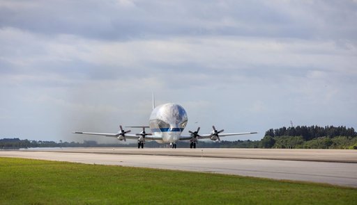 MPLM Transfer to Super Guppy