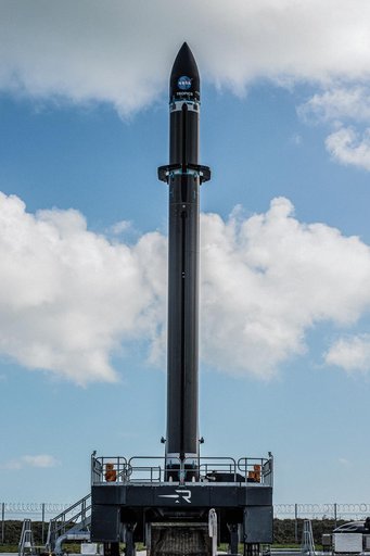 TROPICS - Rocket Vertical on Pad
