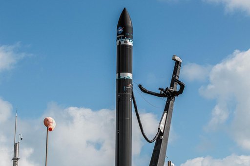 TROPICS - Rocket Vertical on Pad