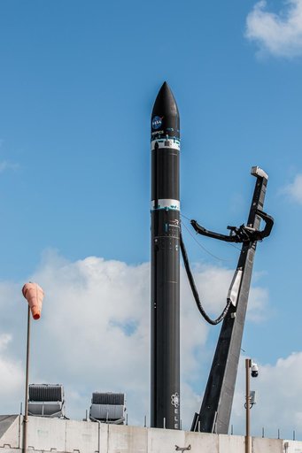 TROPICS - Rocket Vertical on Pad