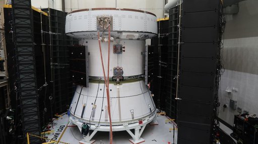 Orion Service Module Testing