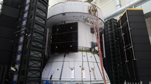 Orion Service Module Testing