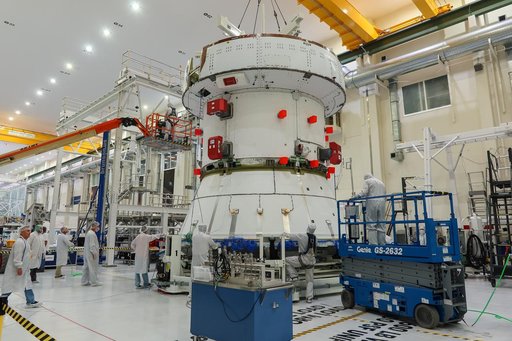 Artemis II SM Move to Fast Cell