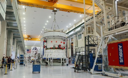 Artemis II SM Move to Fast Cell