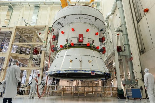 Artemis II SM Move to Fast Cell