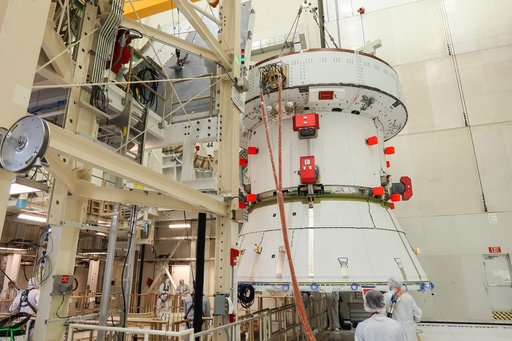 Artemis II SM Move to Fast Cell