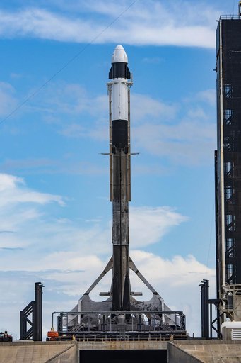 NASA SpaceX CRS-28 Vertical on SLC-39A