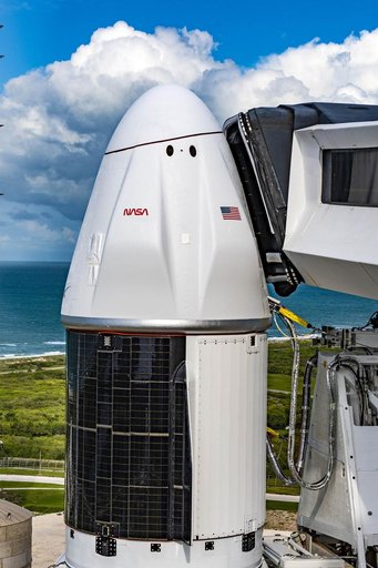 NASA SpaceX CRS-28 Vertical on SLC-39A
