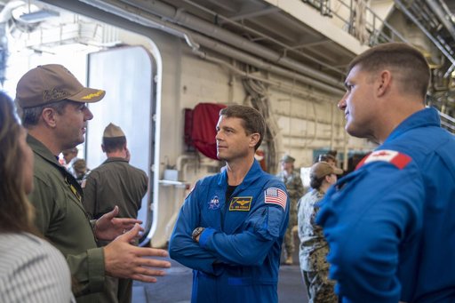 Artemis II Crew Visits Naval Base San Diego