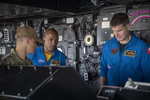 Artemis II Crew Visits Naval Base San Diego
