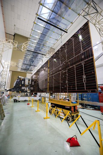 NASA's Psyche Solar Array Integration and Walkout