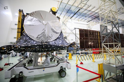 NASA's Psyche Solar Array Integration and Walkout