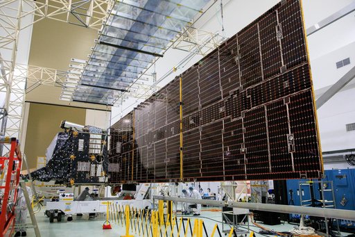 NASA's Psyche Solar Array Integration and Walkout
