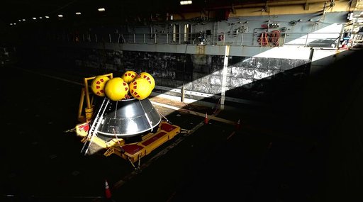 Artemis II Orion Underway Recovery Test 10 (URT-10) - Day 1