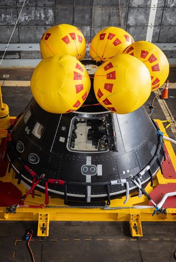 Artemis II Orion Underway Recovery Test 10 (URT-10) - Day 1