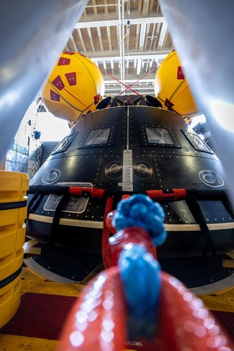 Artemis II Orion Underway Recovery Test 10 (URT-10) - Day 1