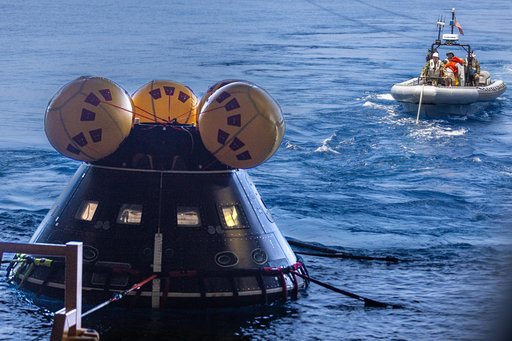 Artemis II Orion Underway Recovery Test 10 (URT-10) - Day 2
