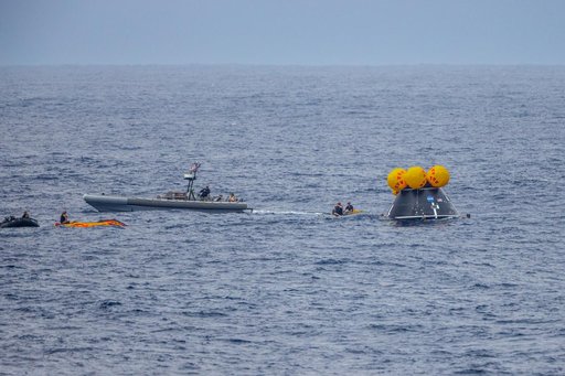 Artemis II Orion Underway Recovery Test 10 (URT-10) - Day 3