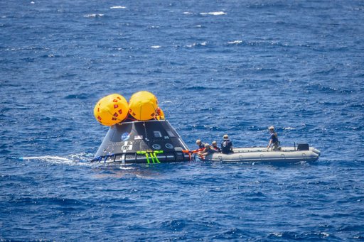 Artemis II Orion Underway Recovery Test 10 (URT-10) - Day 3